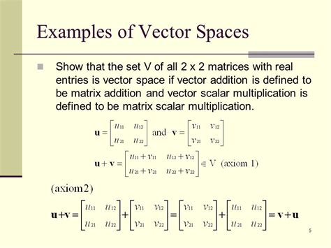 Chapter 5 General Vector Spaces. - ppt video online download