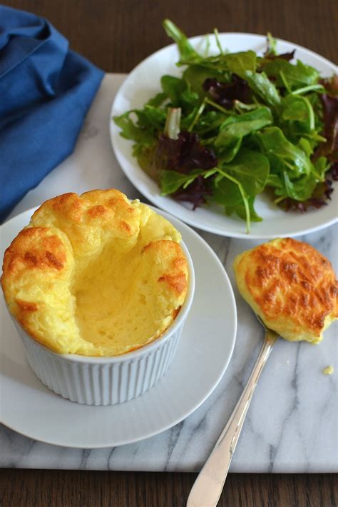 Playing with Flour: Cheese soufflé