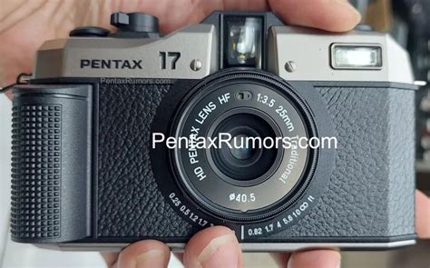 First leaked pictures of the Pentax 17 half-frame film camera with 25mm f/3.5 lens | L-Mount Forum