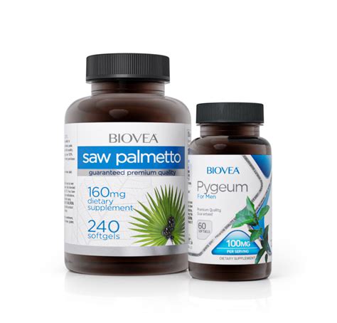 Saw Palmetto & Pygeum Mens Prostate Health | BIOVEA