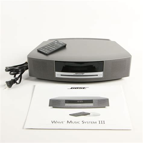 Bose Wave III CD Player and Radio Music System | EBTH