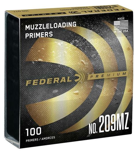 Federal 209MZ Muzzleloader Primer- 100 Count - Webb's Sporting Goods