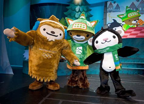 2010 Winter Olympics in Vancouver = Best mascots! | 2010 winter olympics, Mascot, Winter olympics