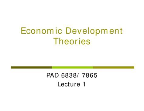 (PDF) Economic Development Theories | ALI ZUBEIR - Academia.edu