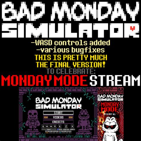 Bad Monday Simulator - Play Bad Monday Simulator On Foodle