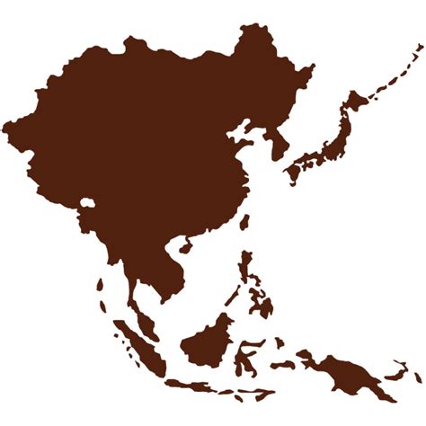 Asia Map PNG File | PNG All