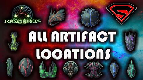 Ragnarok Artifacts Locations Map Map Ark Artifacts Survival Evolved ...