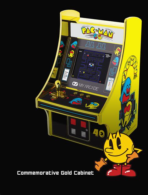 New PAC-MAN mini arcade with gold accents coming soon - 9to5Toys