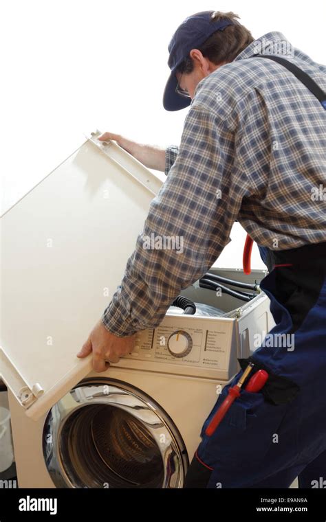 repair a machine Stock Photo - Alamy