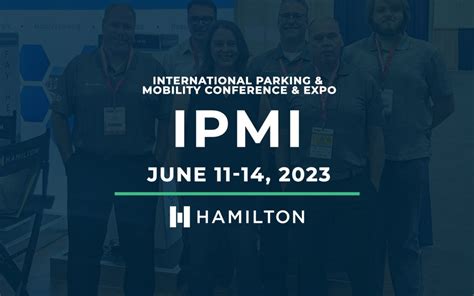 2023 IPMI Expo | Hamilton Manufacturing Corp.