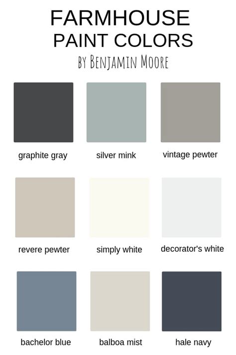 Modern Farmhouse Interior Color Palette | Psoriasisguru.com