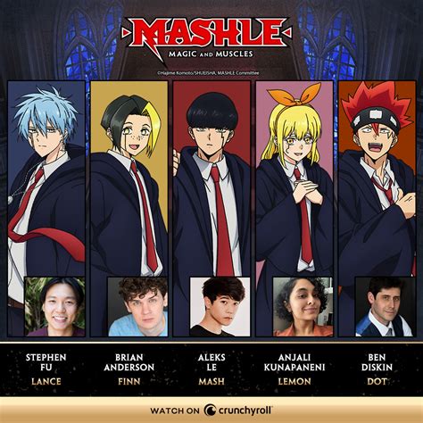 MASHLE: MAGIC AND MUSCLES – English Dub Premieres on Crunchyroll May 26