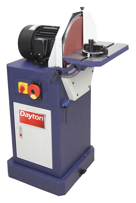 DAYTON Disc Sander, 115 Voltage, 16" Disc dia. - 400H38|400H38 - Grainger