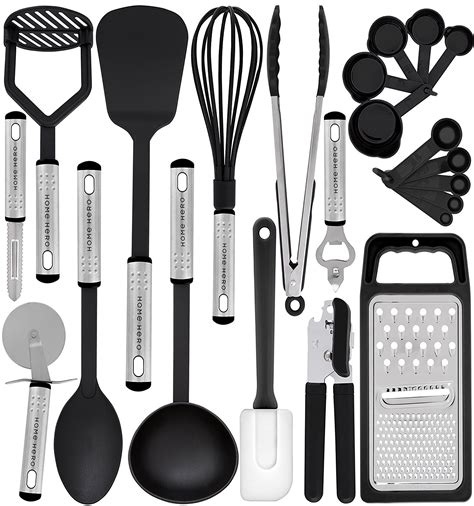 Kitchen Utensil Set - 23 Nylon Cooking Utensils Best Offer ...