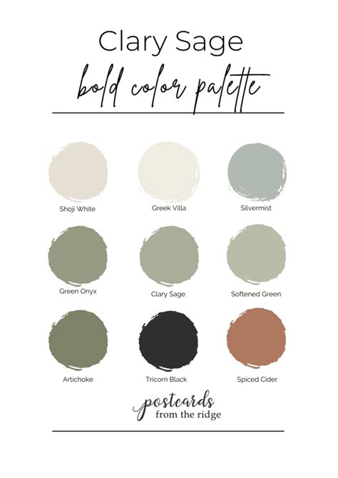 Sherwin Williams Modern Farmhouse Paint Color Palette Coastal | ubicaciondepersonas.cdmx.gob.mx