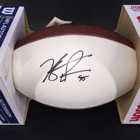 NFL - Bills Kyle Williams Signed Panel Ball | The official auction site of the National Football ...