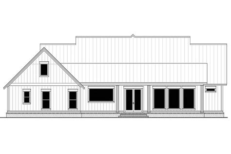 House Plan 56700 - Farmhouse Style with 2553 Sq Ft, 3 Bed, 2 Bath, 1 ...