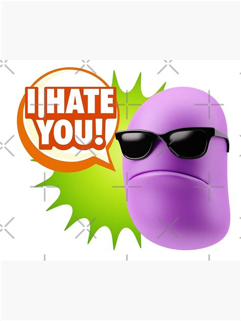 " i Hate You Emoji" Poster for Sale by saraashop | Redbubble