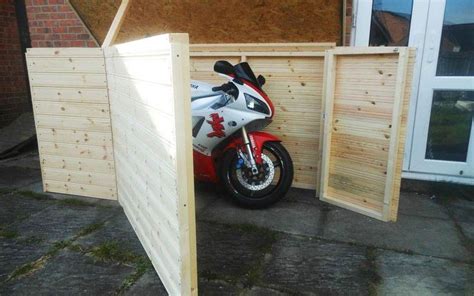 The Best Motorcycle Sheds | Motorbike shed, Motorcycle garage ...