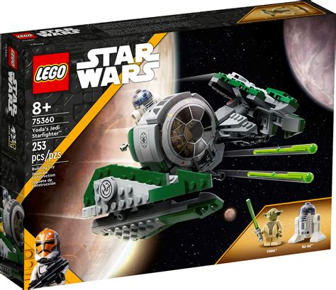 LEGO Star Wars 75360 pas cher, Le chasseur Jedi de Yoda