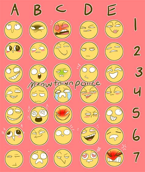 emoji drawing challenge ?? by sockhats on DeviantArt