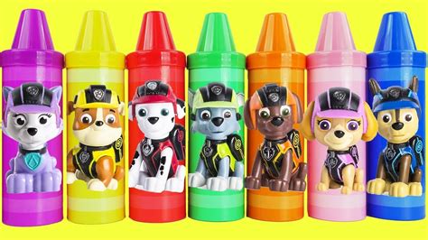 Paw Patrol Mission Pups Learn Colors - YouTube