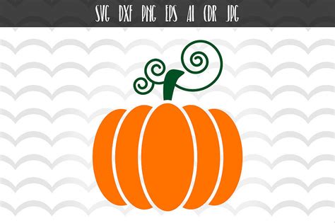 Pumpkin SVG, Fall Pumpkin SVG, Pumpkin Cut File By Dreamer's Designs | TheHungryJPEG