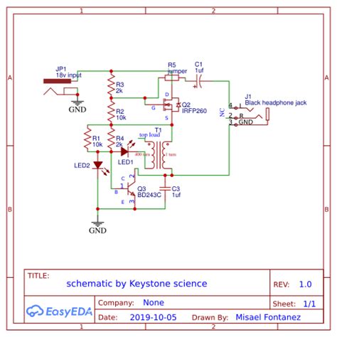 tesla coil circuit simulation - Wiring Diagram and Schematics