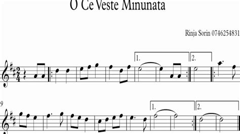 O Ce Veste Minunata - Tutorial Cu Note Si Partitura - YouTube