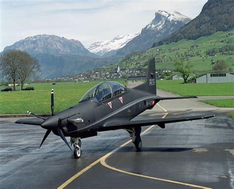 The Pilatus PC-21 is a single-turboprop, low wing swept monoplane ...