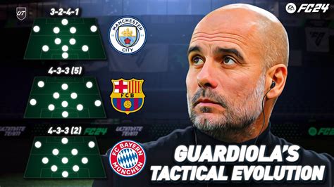 GUARDIOLA'S TACTICAL EVOLUTION: RECREATING PEP'S BARCELONA, BAYERN AND ...