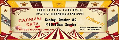 Homecoming Sunday - The Revelation Of Christ Church