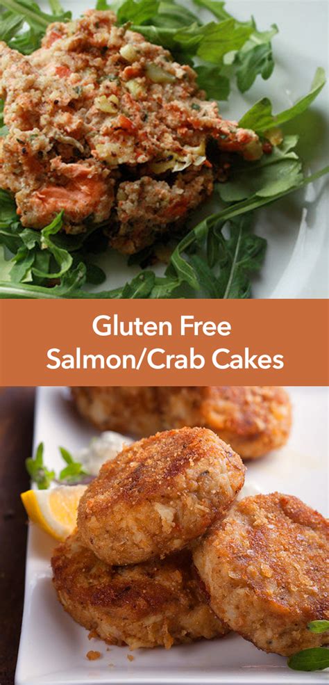 Salmon/Crab Cakes, Gluten Free Recipe