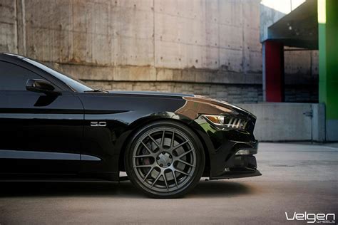 Black Mustang GT on Velgen Wheels VMB7 | 2015+ S550 Mustang Forum (GT ...