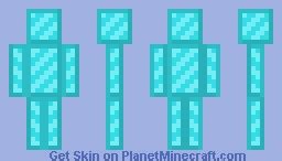 Diamond Block Minecraft Skin