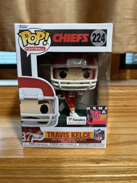 FUNKO POP! NFL Kansas City Chiefs Travis Kelce Funko Pop #224 FANATIKER ...