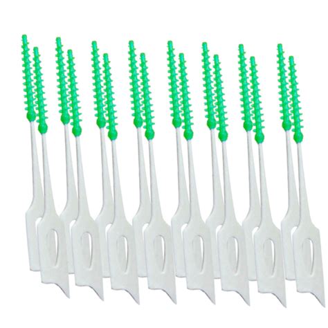 20Pc Useful Teeth Oral Care Clean Interdental Floss Brushes Dental ...