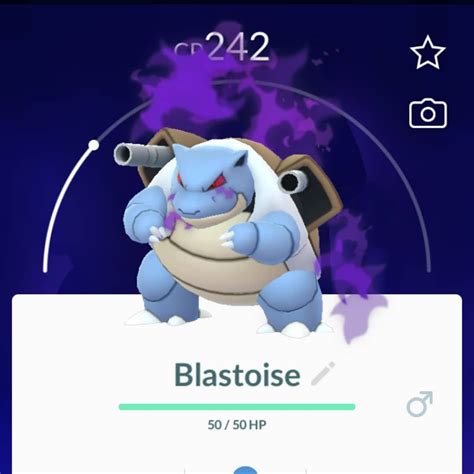 Shadow Blastoise #pokemongo #shiny #shinypokemon #luckypokemon #pokemongofriends # ...