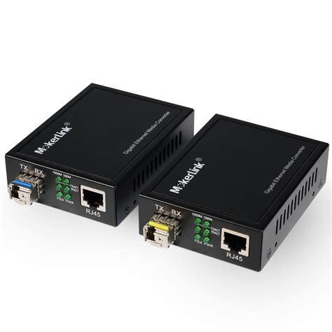 MokerLink Gigabit SFP to RJ45 Converter with Bidi Module