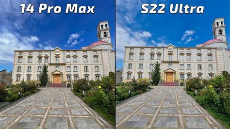 iPhone 14 Pro Max vs Samsung Galaxy S22 Ultra Camera Test - YouTube