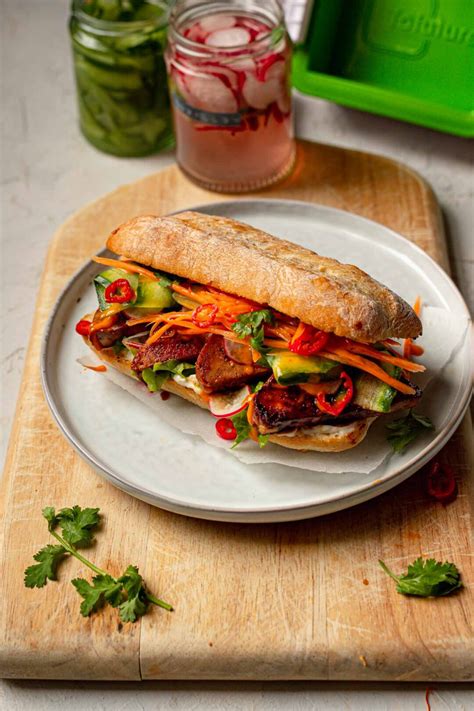 Vegan Banh Mi Sandwich - Lucy & Lentils