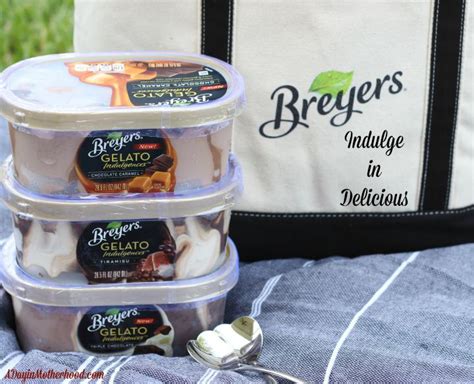 Take Flavor on a Picnic with Breyers Gelato Indulgences