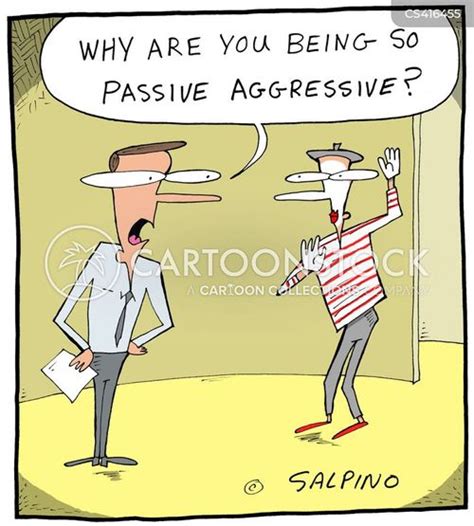 Passive-aggressive Behavior Cartoons and Comics - funny pictures from CartoonStock