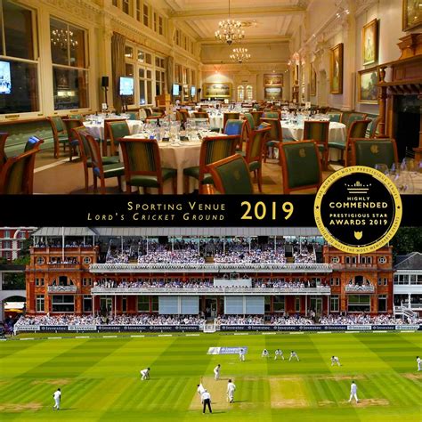 Lord's Cricket Ground Event Spaces, London - Prestigious Star Awards