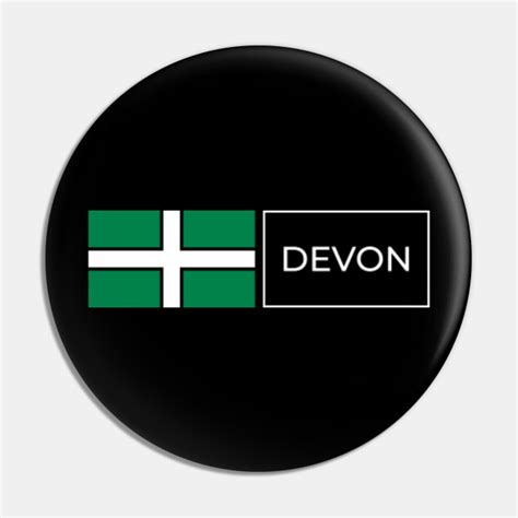 Devon Flag - Devon - Kołek | TeePublic PL