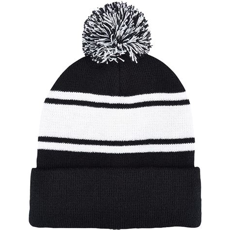 Knit Beanie with Pom Pom