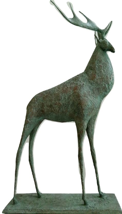 Pierre Yermia - Deer I #artistics #artisticsgallery #sculpture #bronze ...