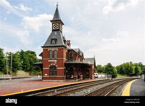 Point Of Rocks Railroad Station, Point of Rocks, Maryland Stock Photo - Alamy