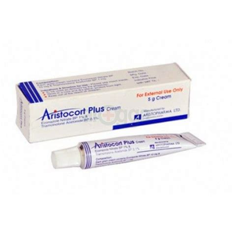 Aristocort PLUS Cream 1%+0.1% - medicine - Arogga - Online Pharmacy of Bangladesh