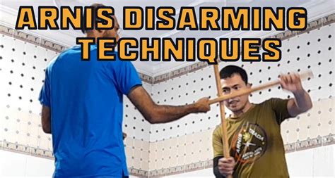 Arnis Disarming Techniques - FILIPINO MARTIAL ARTS